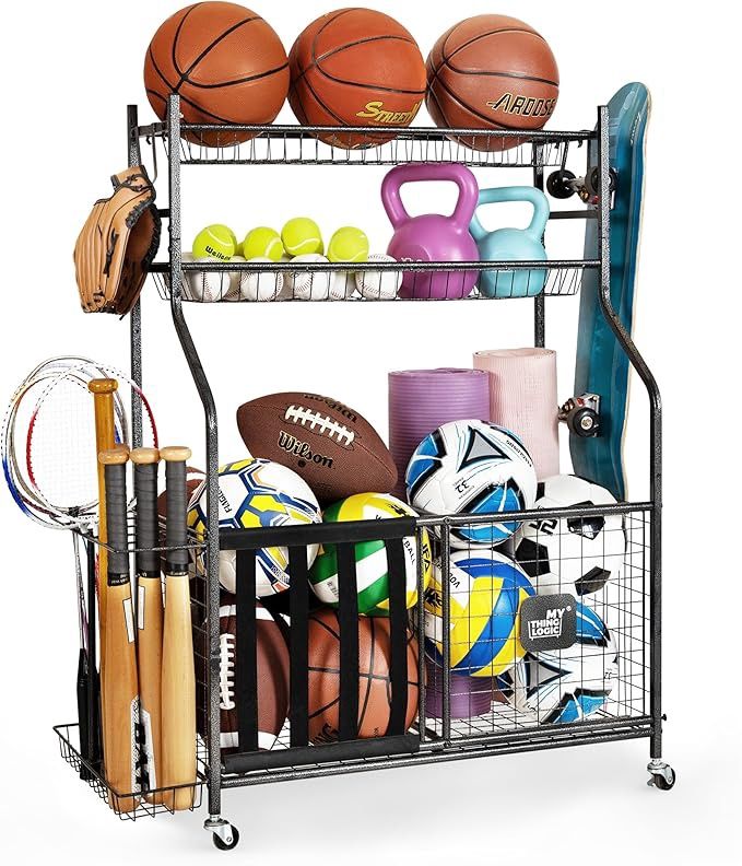 Mythinglogic Garage Sports Equipment Organizer