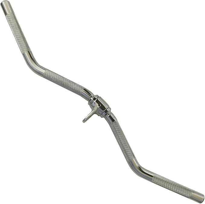 Solid LAT Pull Down Bar - Revolving Curl Bar