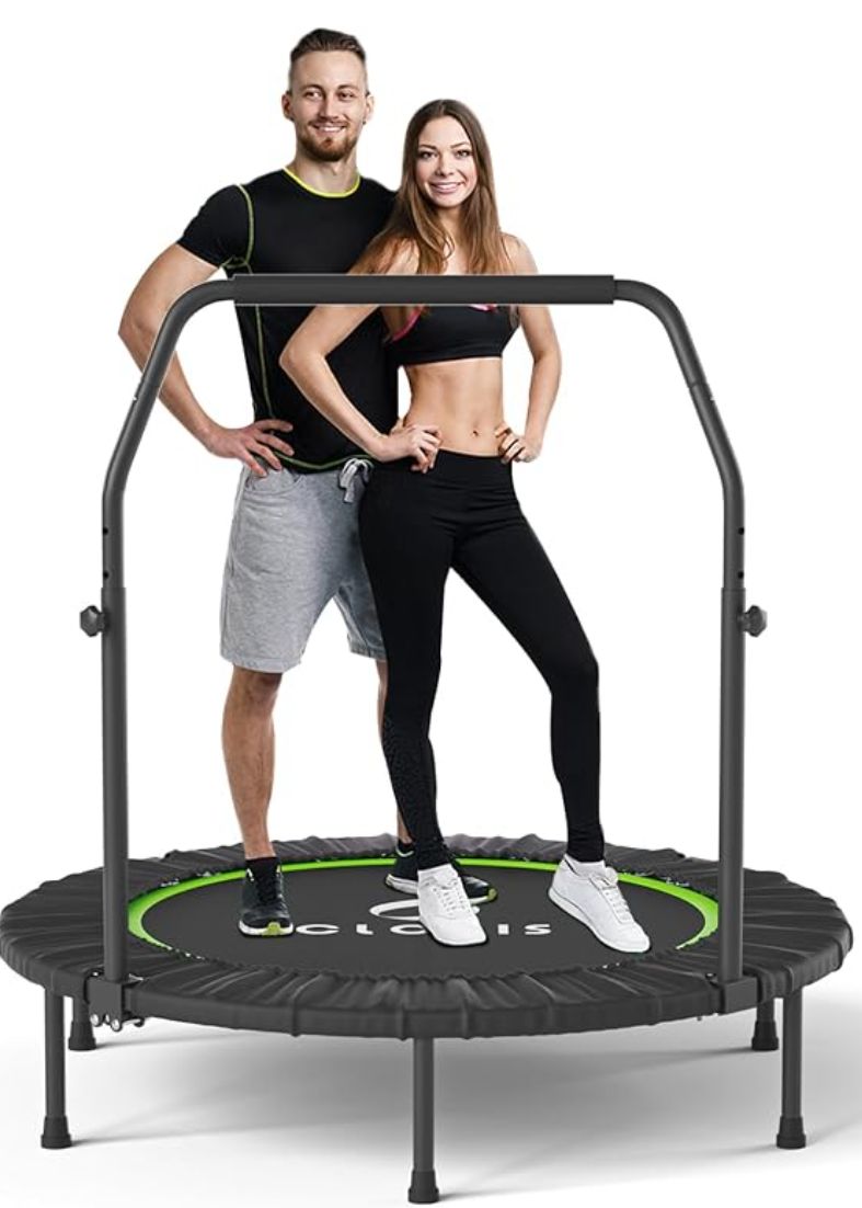 CLORIS Foldable Portable Trampoline, 40 inch Max