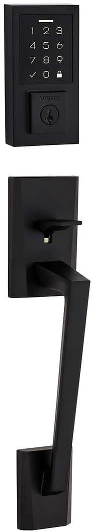 WEISER SmartCode Touchpad Electronic Deadbolt and Handleset Combo Pack