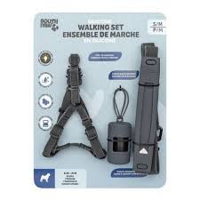 South Paw Silicone Dog Walking Set, Size: S/M