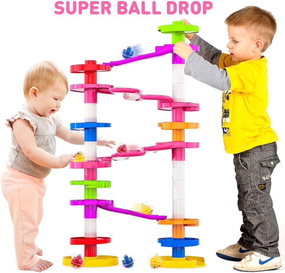 26-Piece Marble Run Toy for Toddlers