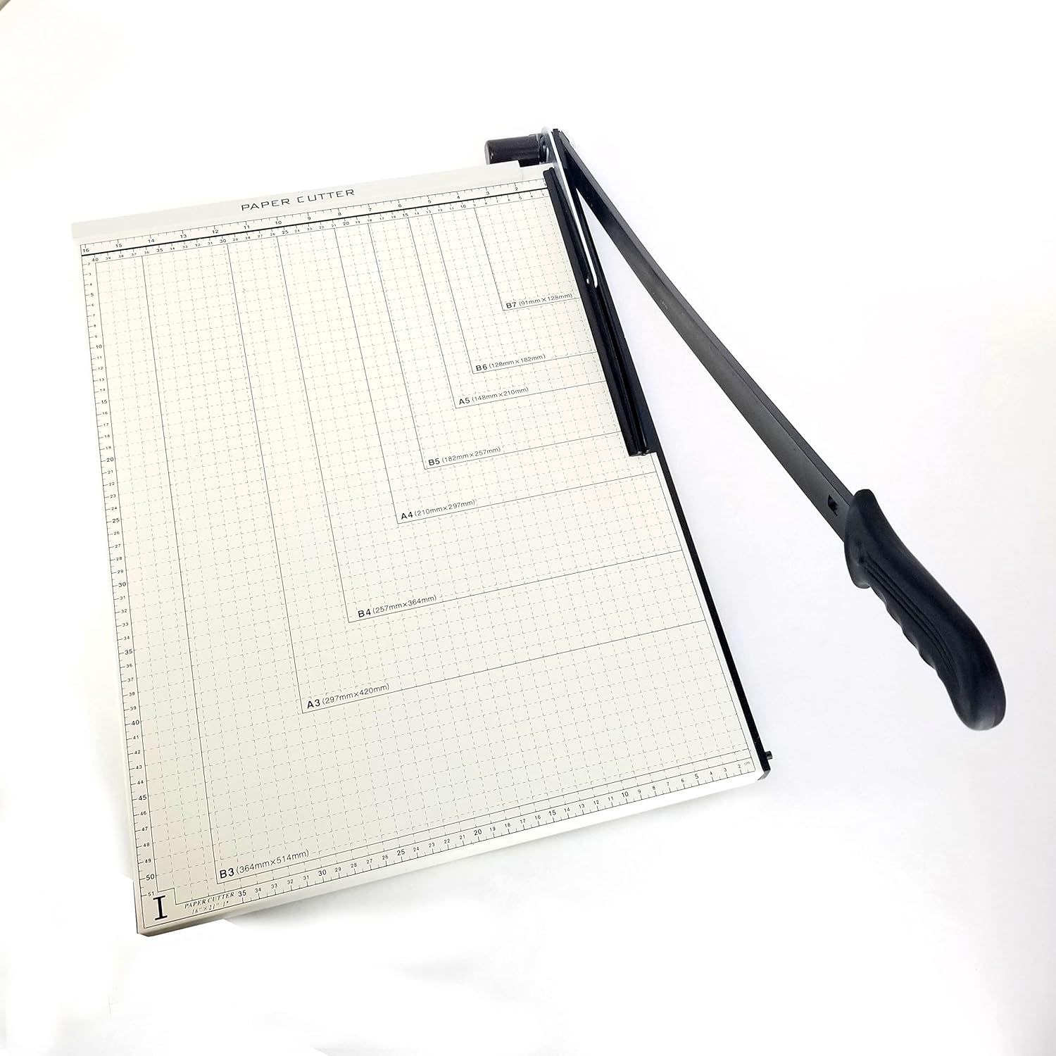 PAPER CUTTER - 21&quot; x 16&quot; inch - METAL BASE TRIMMER