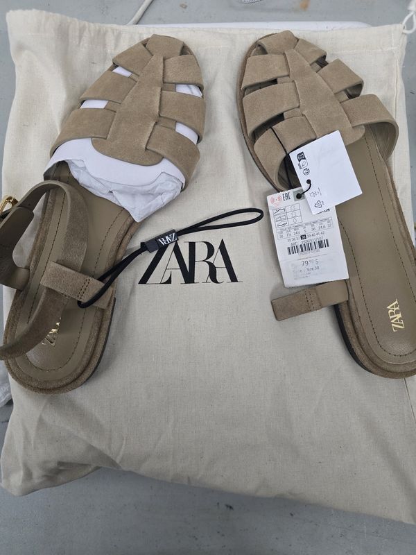 Zara womens sandals size 38