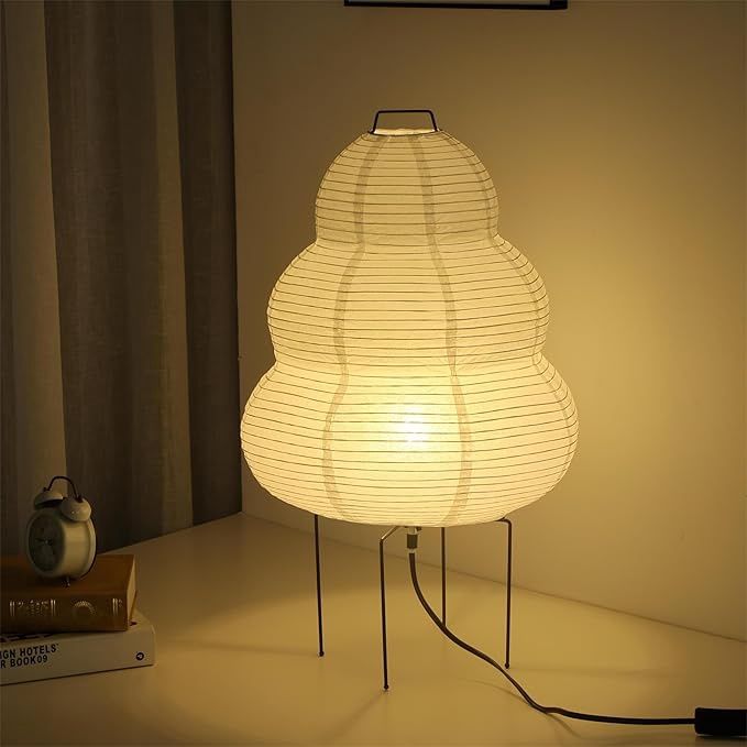 Noguchi Style Lamp, Akari Lamp, Paper Lantern Lamp, Floor Paper Lamp,