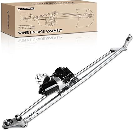 A-Premium Front Windshield Wiper Linkage and Motor Assembly Compatible with Ford Expedition Lincoln Navigator 2009-2014 Sport Utility