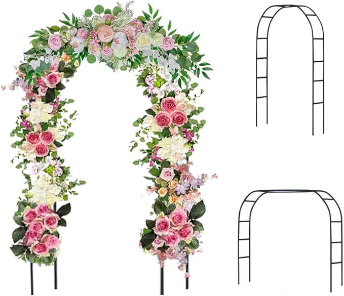 Garden Arch Metal Decoration Trellis Plant Flower Support for Outdoor Wedding Climbing