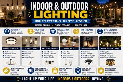 Indoor Lighting & Outdoor Lighting