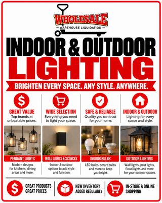 Indoor Lighting & Outdoor Lighting