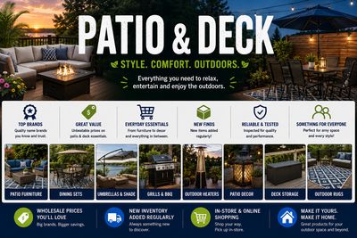 Patio & Deck