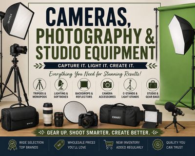 Cameras, Photography &amp; Studio
