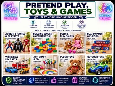 Pretend Play, Toys &amp; Games