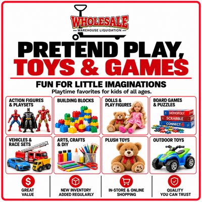 Pretend Play, Toys & Games