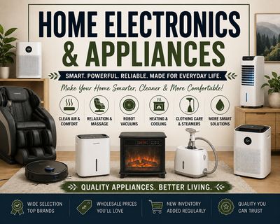 Home Electronics &amp; Appliances