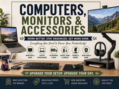 Computers, Monitors &amp; Accessories