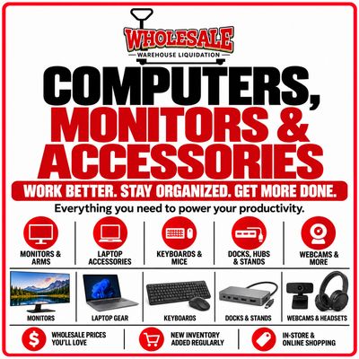 Computers, Monitors & Accessories