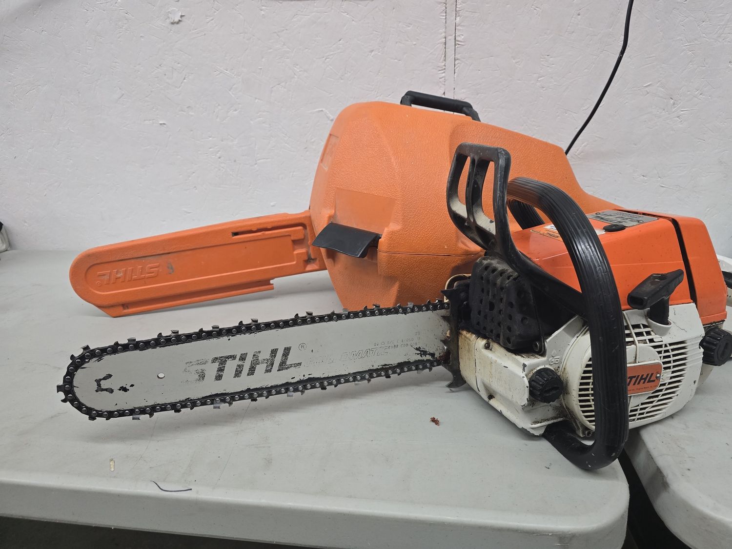 Stihl 034 AV Electronic Quick stop Comes with Carrying case