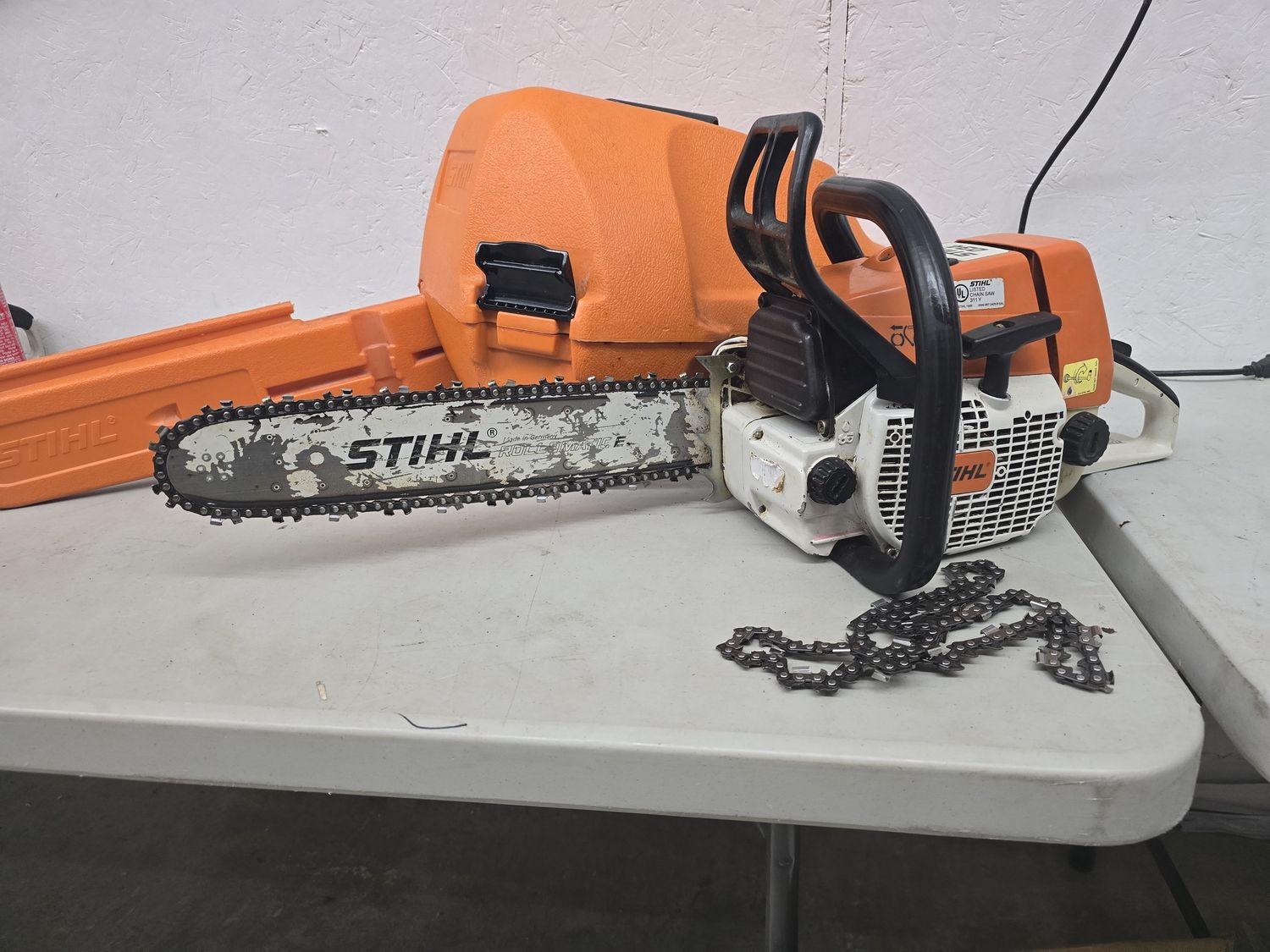 Stihl 034 Chainsaw With Transportation Case