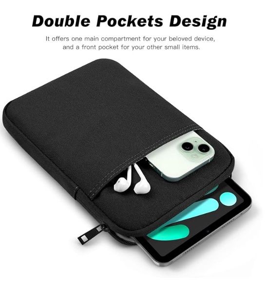 Dadanism 8-9 Inch Tablet Sleeve Case for iPad mini 7th/6th 8.3" 2024/2021,