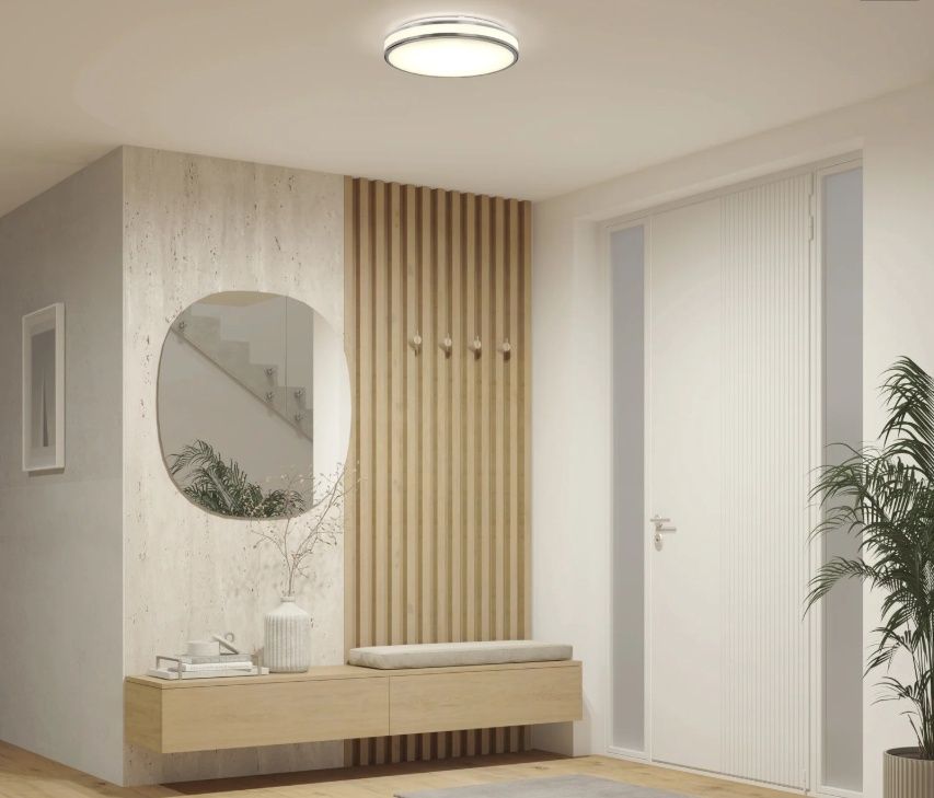 Hemisphere 15 in. LED flush mount light 5 CCT