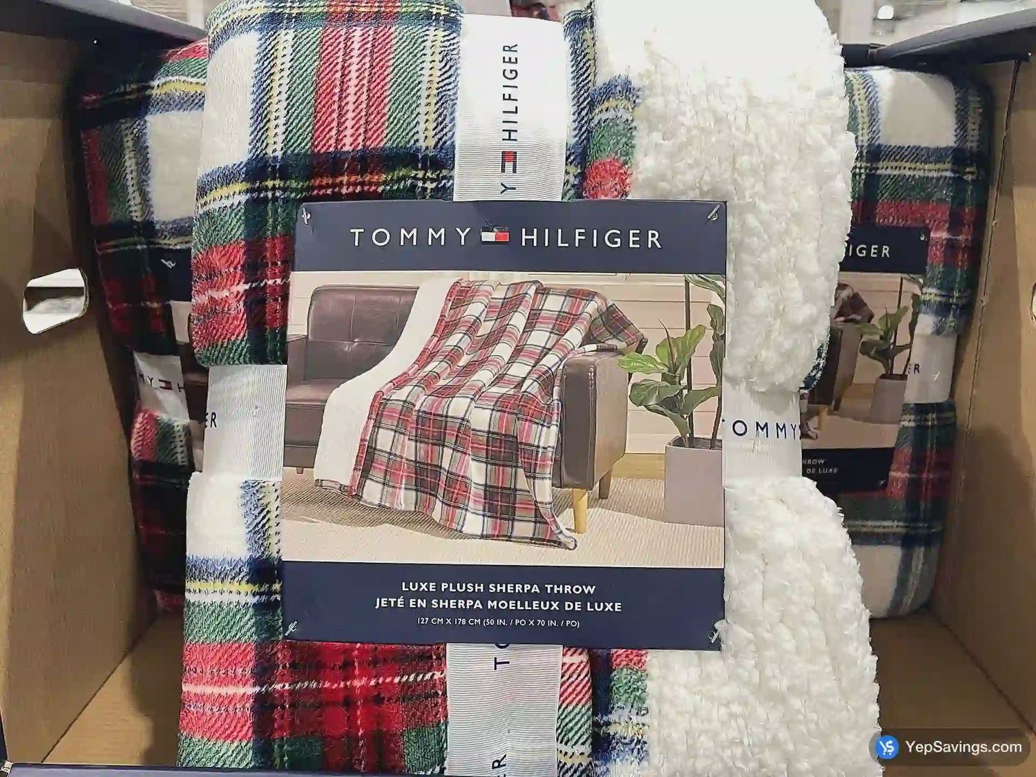 New...Tommy Hilfiger throw