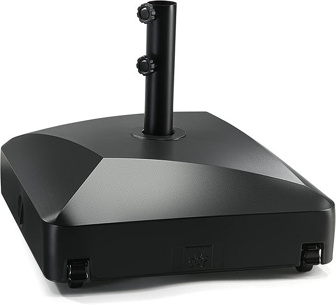 Maple99 Umbrella Base - Fillable Umbrella Pole Holder 2 Knobs