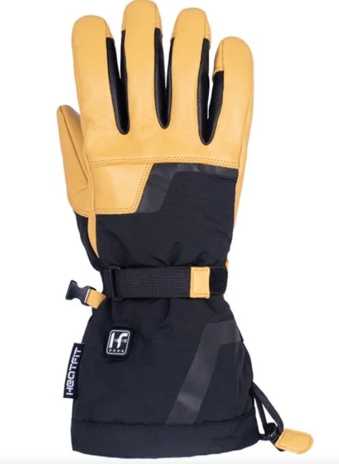 HEATFIT Heated Work Goatskin Gloves, Size: LG