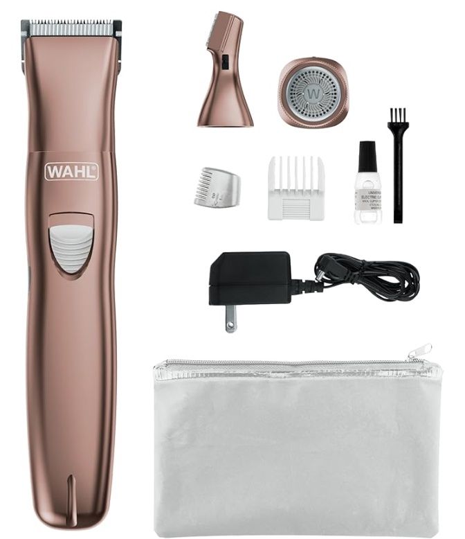 Wahl Canada Clean &amp; Smooth Rechargeable Trimmer, Hair Removing 3in1