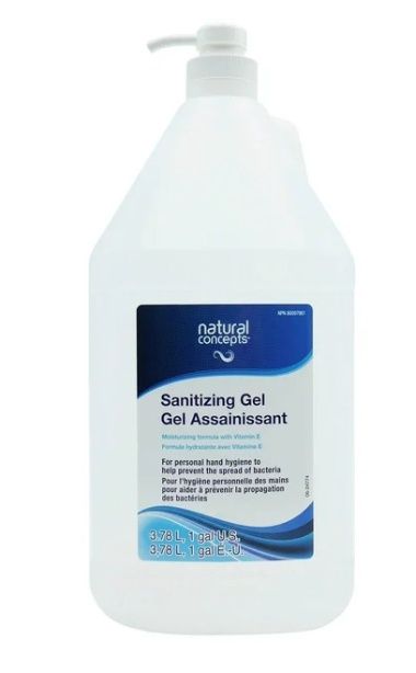 Natural Concepts 3.78 L Liquid Hand Sanitizer