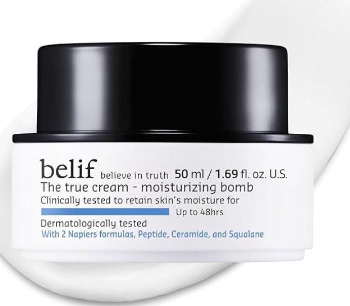 belif The True Cream Moisturizing Bomb - 48hr Intense Hydration with Peptide