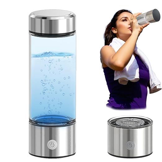 Upgraded Hydrogen Water Bottles, SPE/PEM Technology, 420ml Hydrogen Water