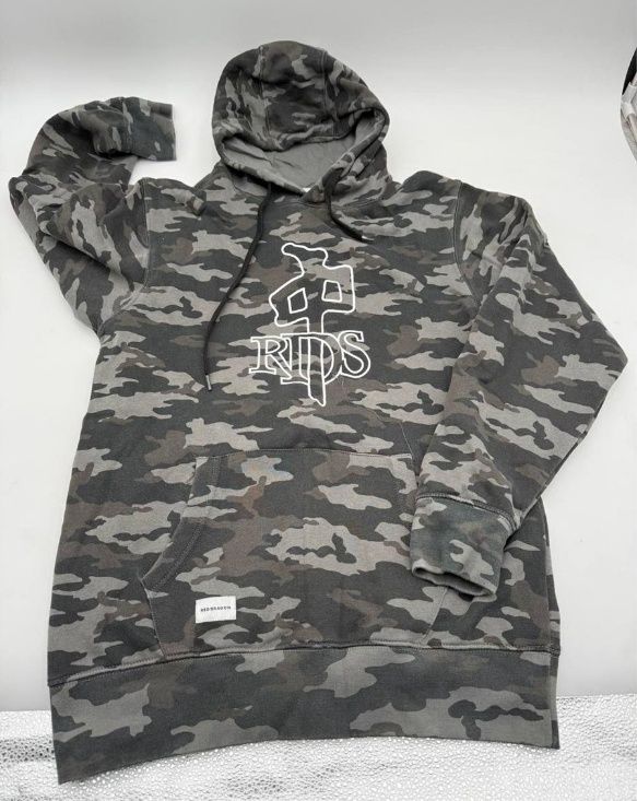 Red Dragon Camo Hoodie (Men’s, Medium