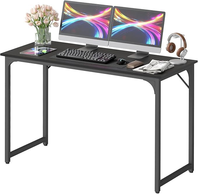 BestOffice 47 Inch Computer Desk,Home Office Desk Writing Study Table
