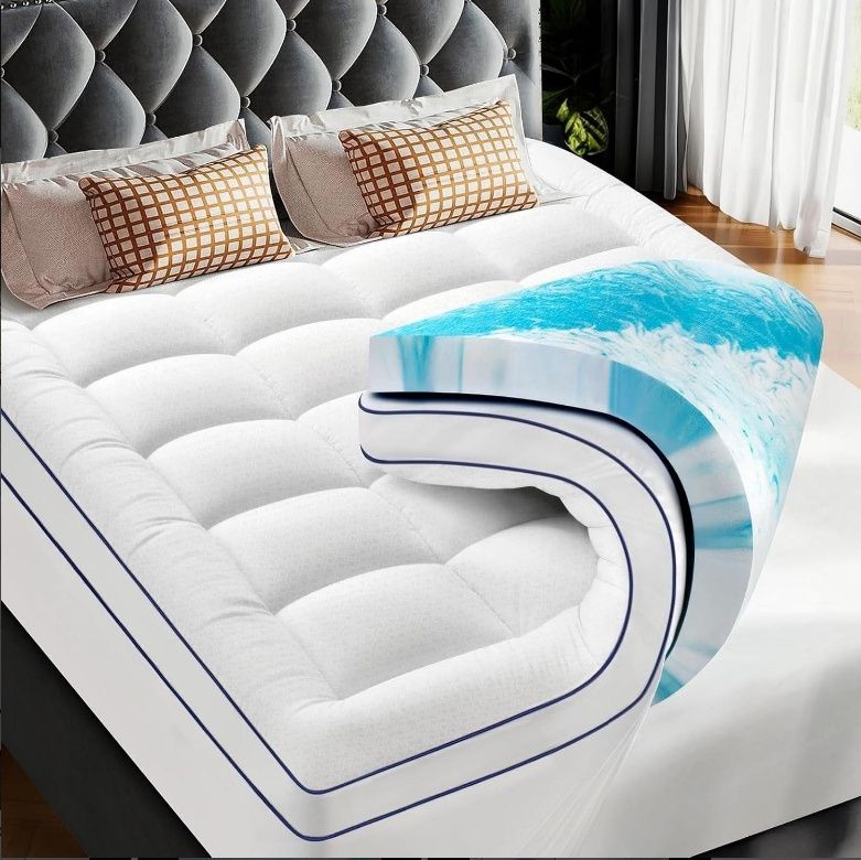 (3" Full) Premium Dual Layer Mattress Topper