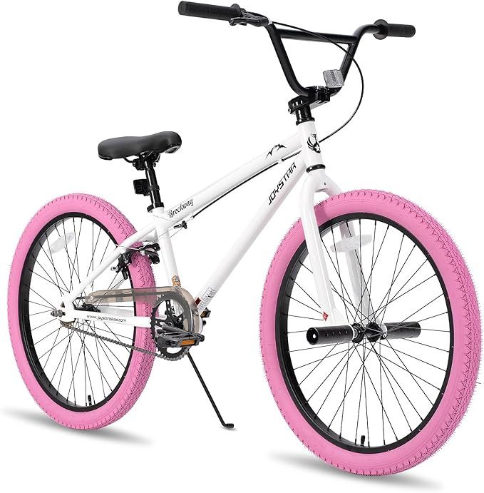 JOYSTAR Brockway Freestyle Kids BMX Bikes 20" 24" Kids Bicycles for 6-14 Years Old Boys Girls