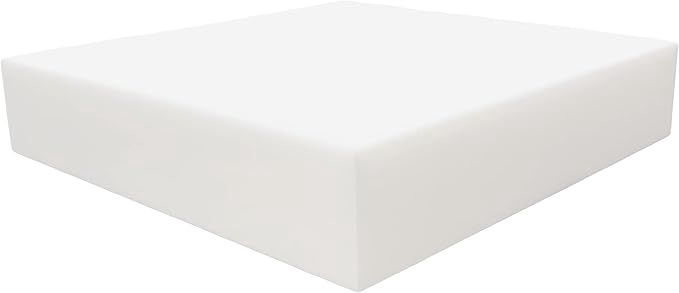 FoamRush 2" x 19" x 19" Upholstery Foam High Density Firm Foam Soft Support