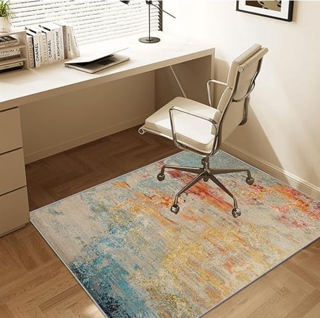 WTHYGB Office Chair Mat for Hardwood Floor Computer 48 x 60