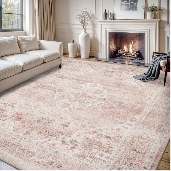 MontVoo Area Rug 2x6 Long Runner Rug-Machine Washable Rugs