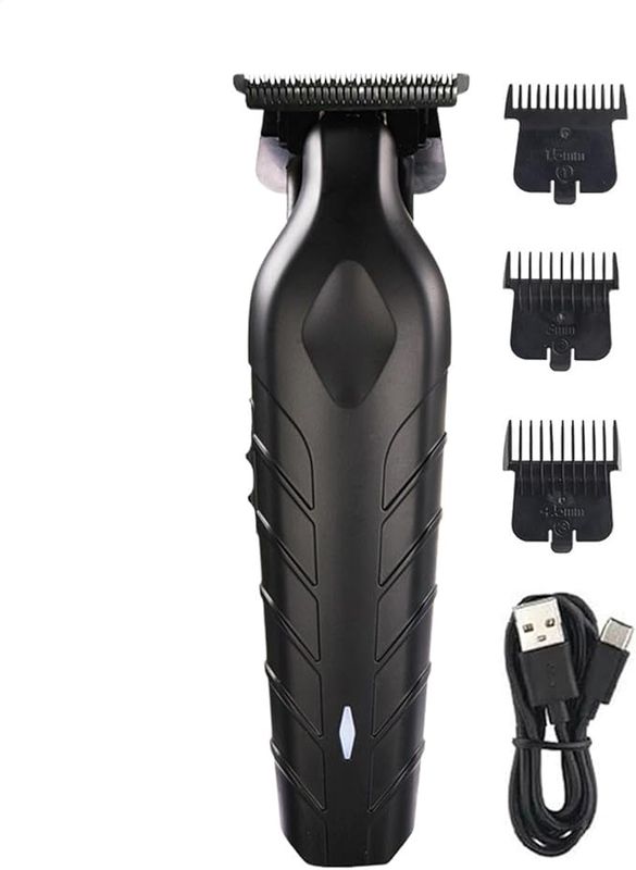 Rechargeable Hair Clipper - Beard Trimmer, Zero Gapped Cutter | Professional