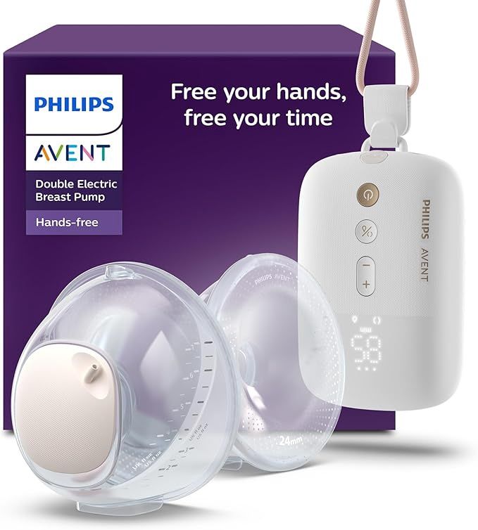 Philips Avent Hands-free Double Electric Breast Pump, Hospital-strength Motor