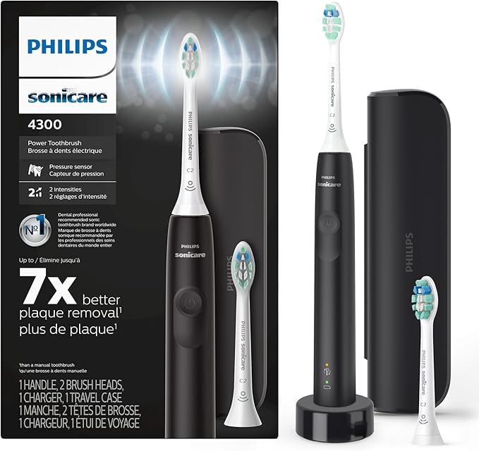 Philips Sonicare ProtectiveClean 4300 Electric Toothbrush, Sonic Toothbrush