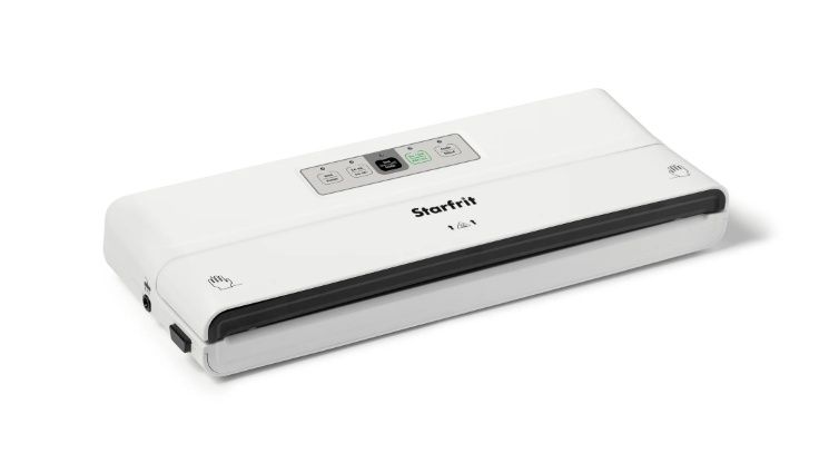 Starfrit Electric Vacuum Sealer, 5 Preset Functions, Accessories Included