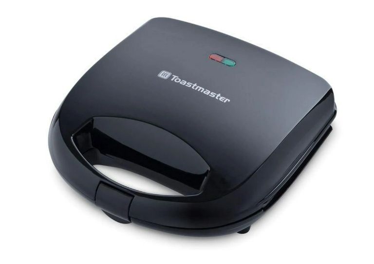 Toastmaster 2 Slice Sandwich Maker, Electric Grilled Cheese Maker
