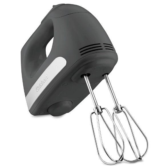 Cuisinart Power Advantage 3-Speed Hand Mixer, Easy-Clean Beaters, Heel Rest
