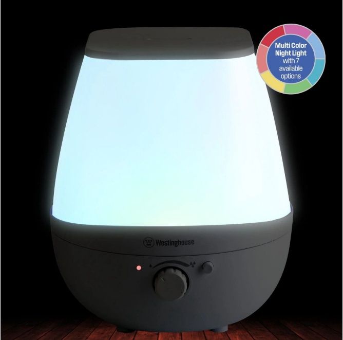 Westinghouse 2L Cool Mist Ultrasnic Color Changing Humidifier