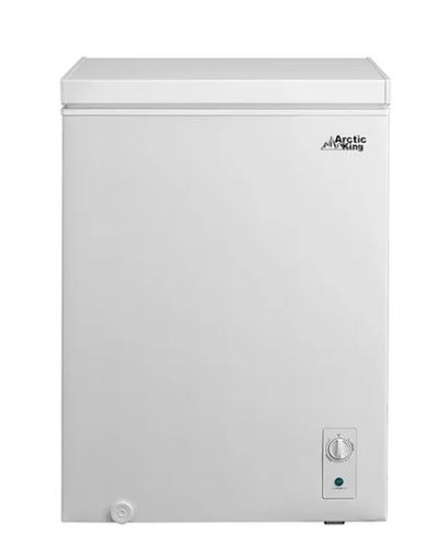 Arctic King 5.1 Cu. ft. 23.6" Convertible 2-in-1 Combination Chest Freezer and Fridge, White