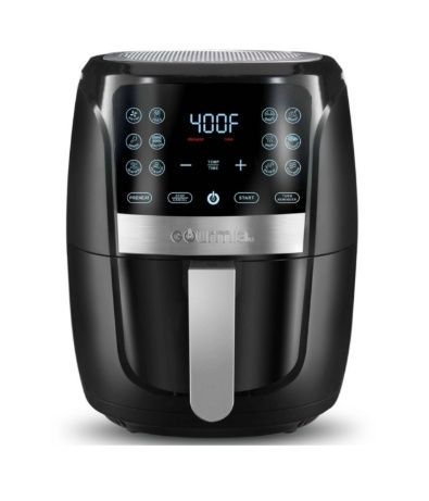 Gourmia 5qt 12-Function Guided Cook Digital Air Fryer - 80137210