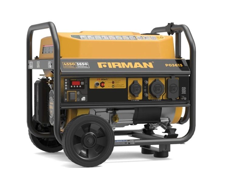 FIRMAN 4450/3550 Watt 120V Recoil Start Gas Portable Generator