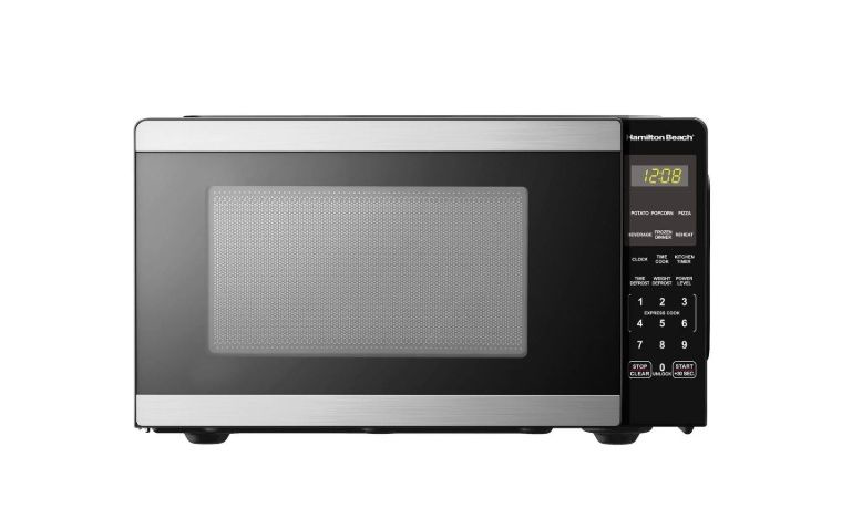 Hamilton Beach 0.9 Cu ft Countertop Microwave Oven, 900 Watts