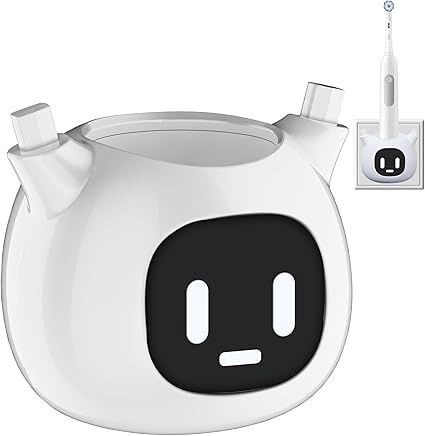 Electric Toothbrush Charger for Braun Oral-B/Philips/AQUASONIC Electric Toothbrush, Colour: White